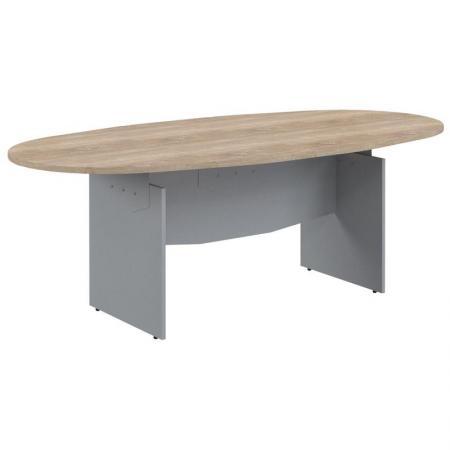 Стол для переговоров Offix (дуб сонома светлый/металлик, 2200х1100х750 мм)